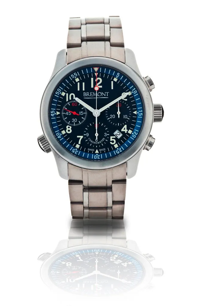 Bremont 43mm Stainless steel Blue