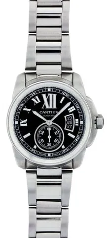 Cartier Calibre de Cartier W7100016 42mm Stainless steel Black