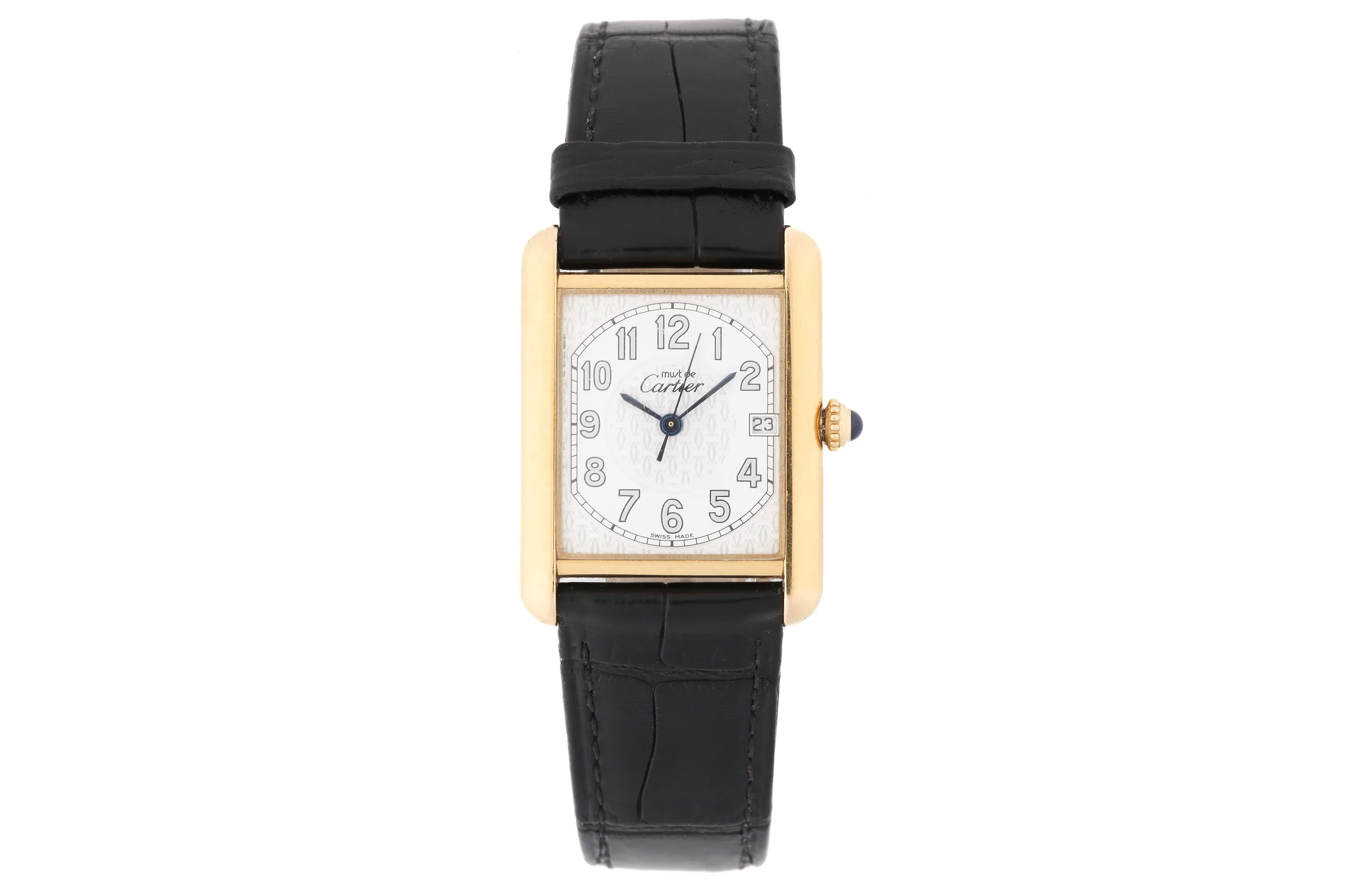 Cartier Must de Cartier 25.5mm Gold-plated White