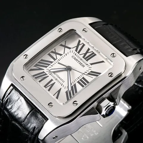 Cartier Santos de Cartier W20073X8 38mm Stainless steel Silver