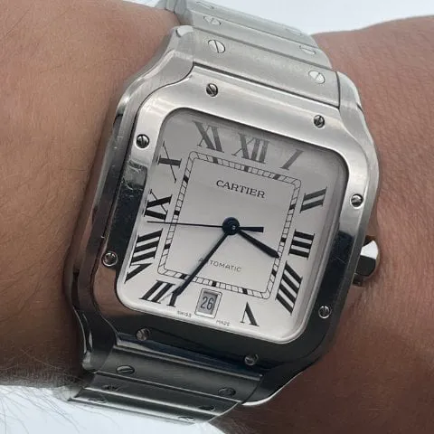 Cartier Santos de Cartier WSSA0018 40mm Stainless steel Silver