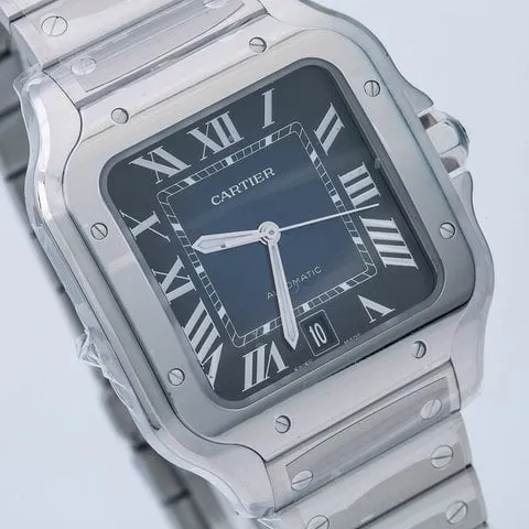 Cartier Santos WSSA0030 40mm Stainless steel Blue