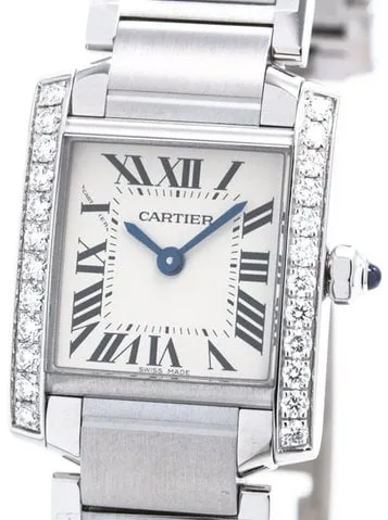 Cartier Tank Française W4TA0008 Stainless steel Silver