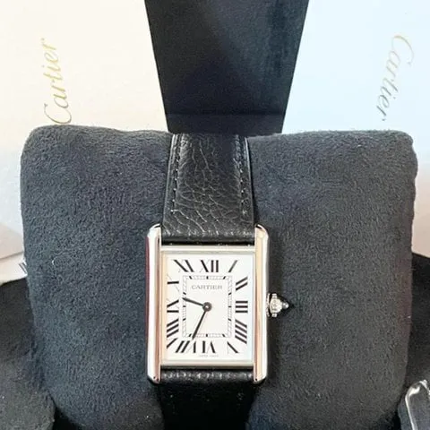 Cartier Tank WSTA0041 33.5mm Stainless steel Silver