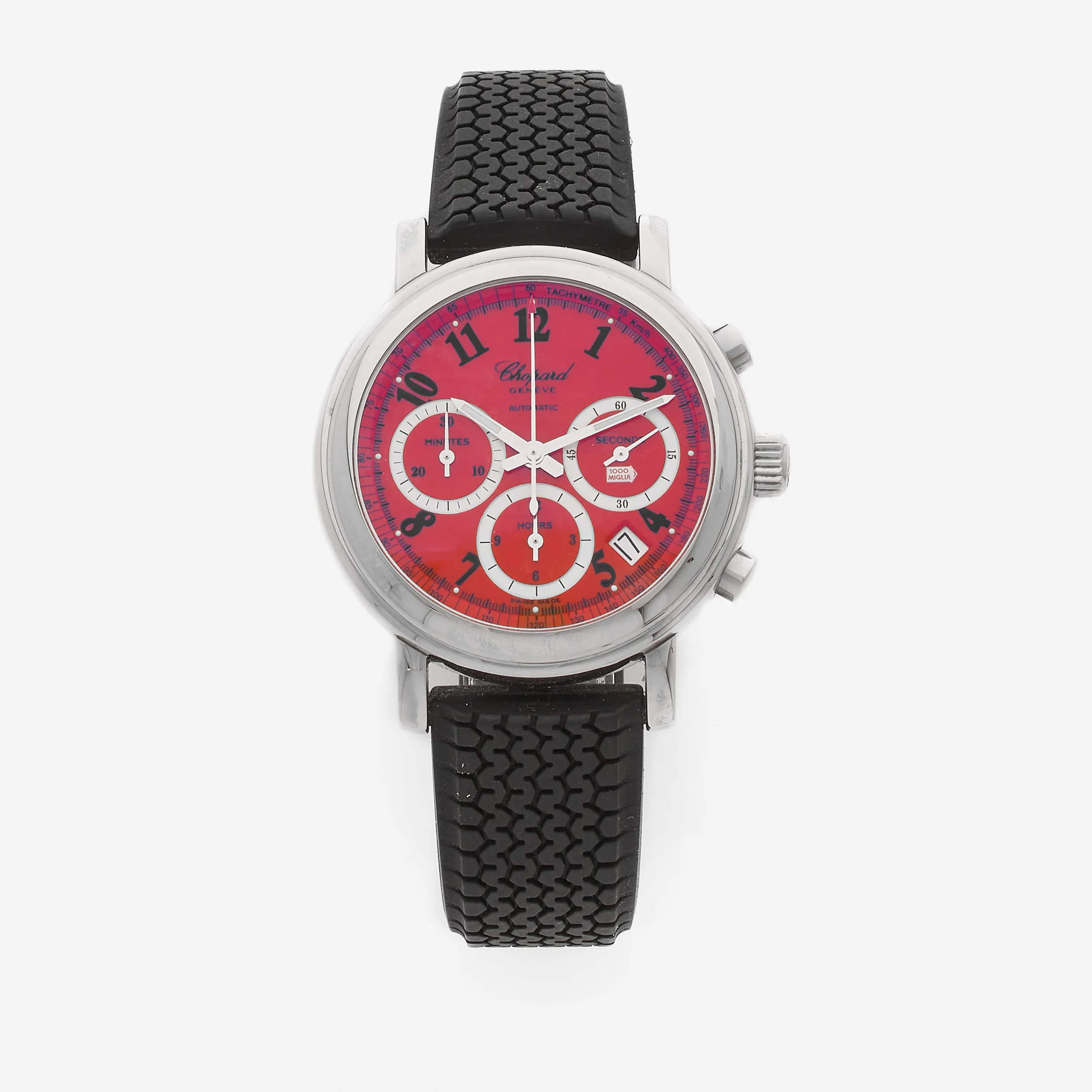 Chopard Mille Miglia 8331 39mm Stainless steel Red