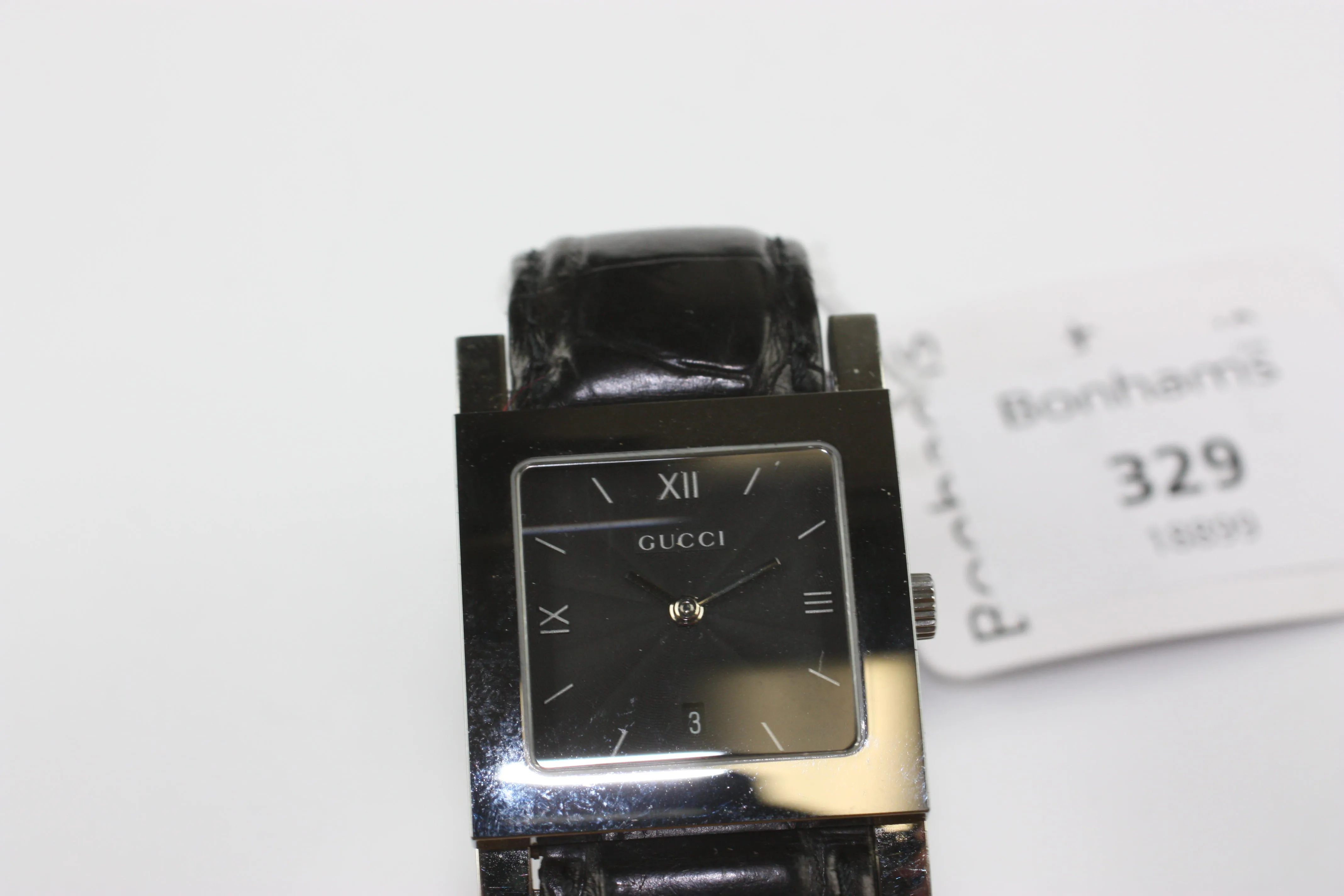 Gucci Stainless steel Black