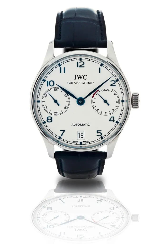 IWC Portugieser IW500107 42mm Stainless steel Silver