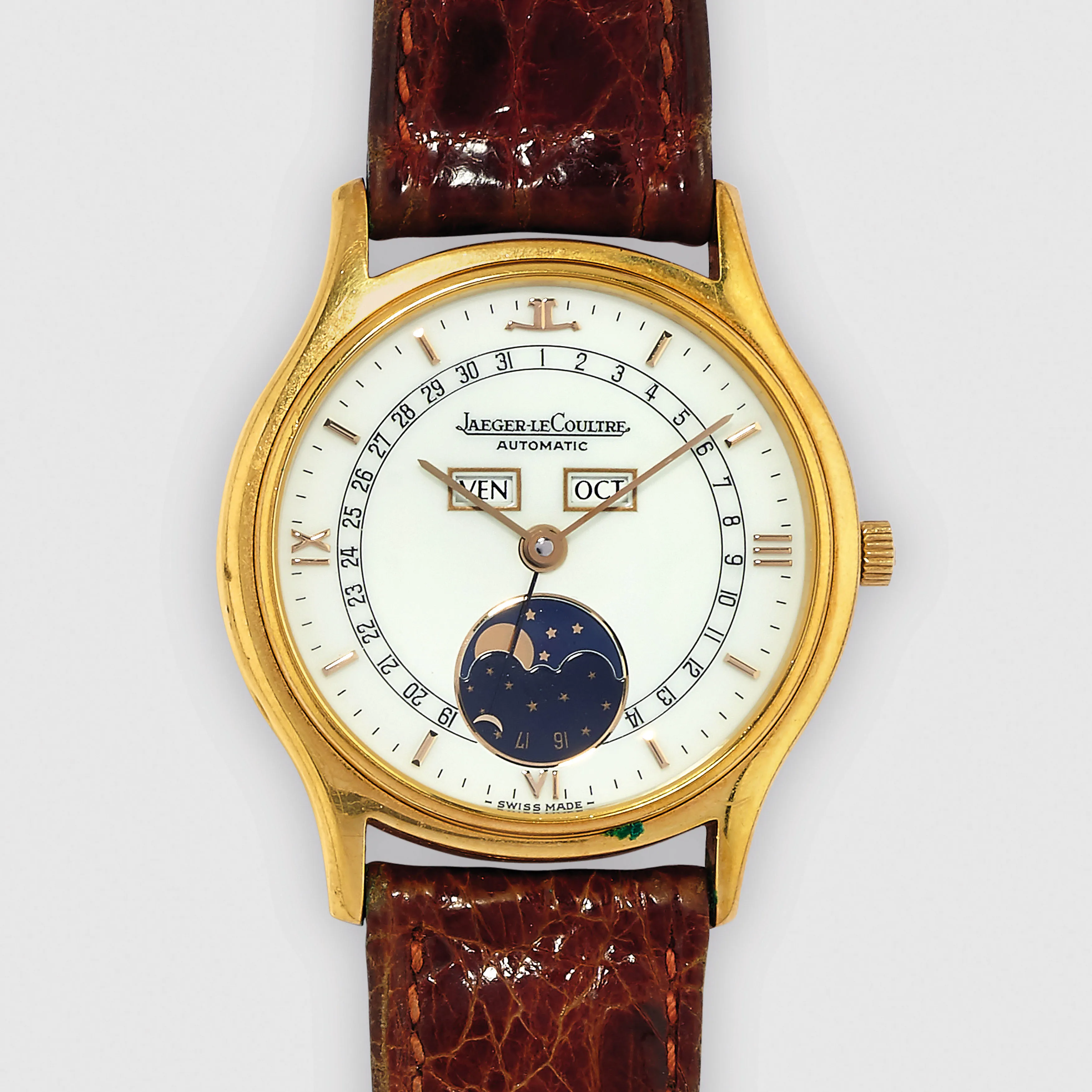 Jaeger-LeCoultre 141.119.1 33mm Yellow gold White