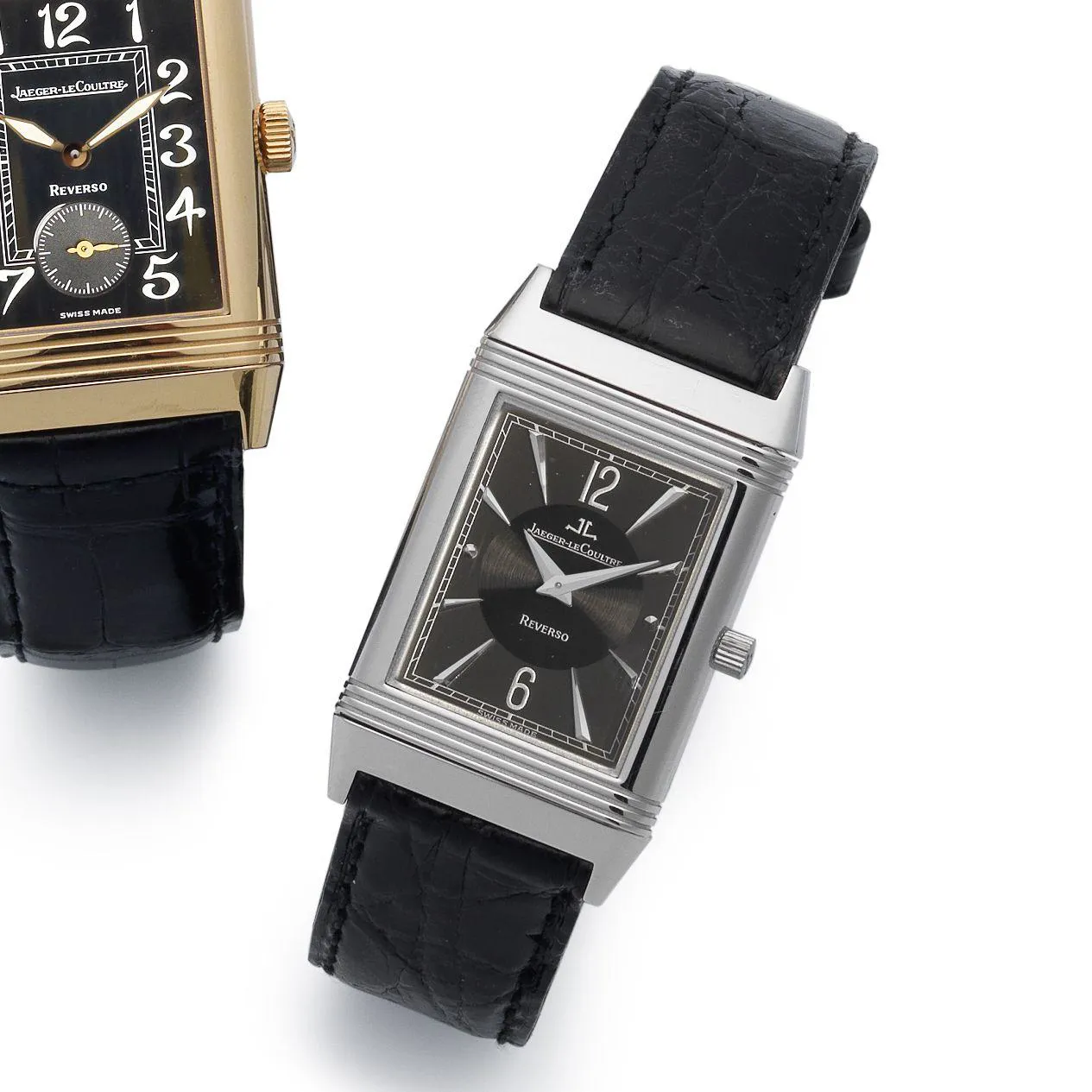 Jaeger-LeCoultre Reverso 250.3.86 22mm White gold Black