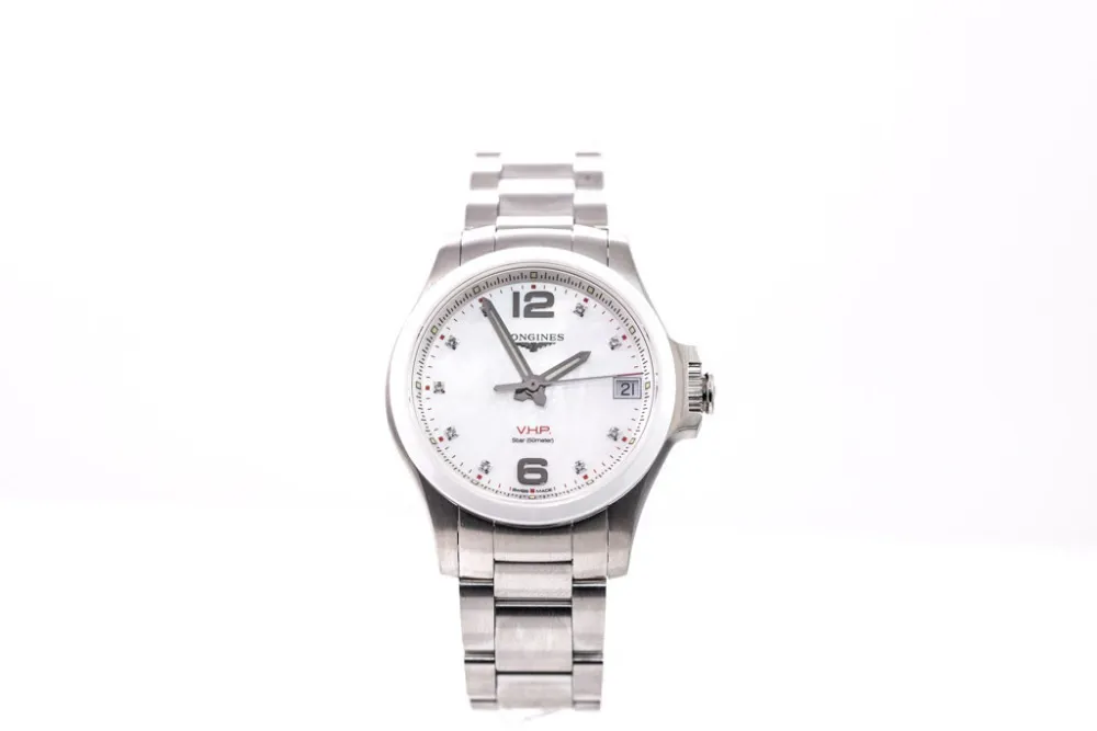 Longines Conquest L3.319.4.87.6 36mm Stainless steel Mother-of-pearl 5