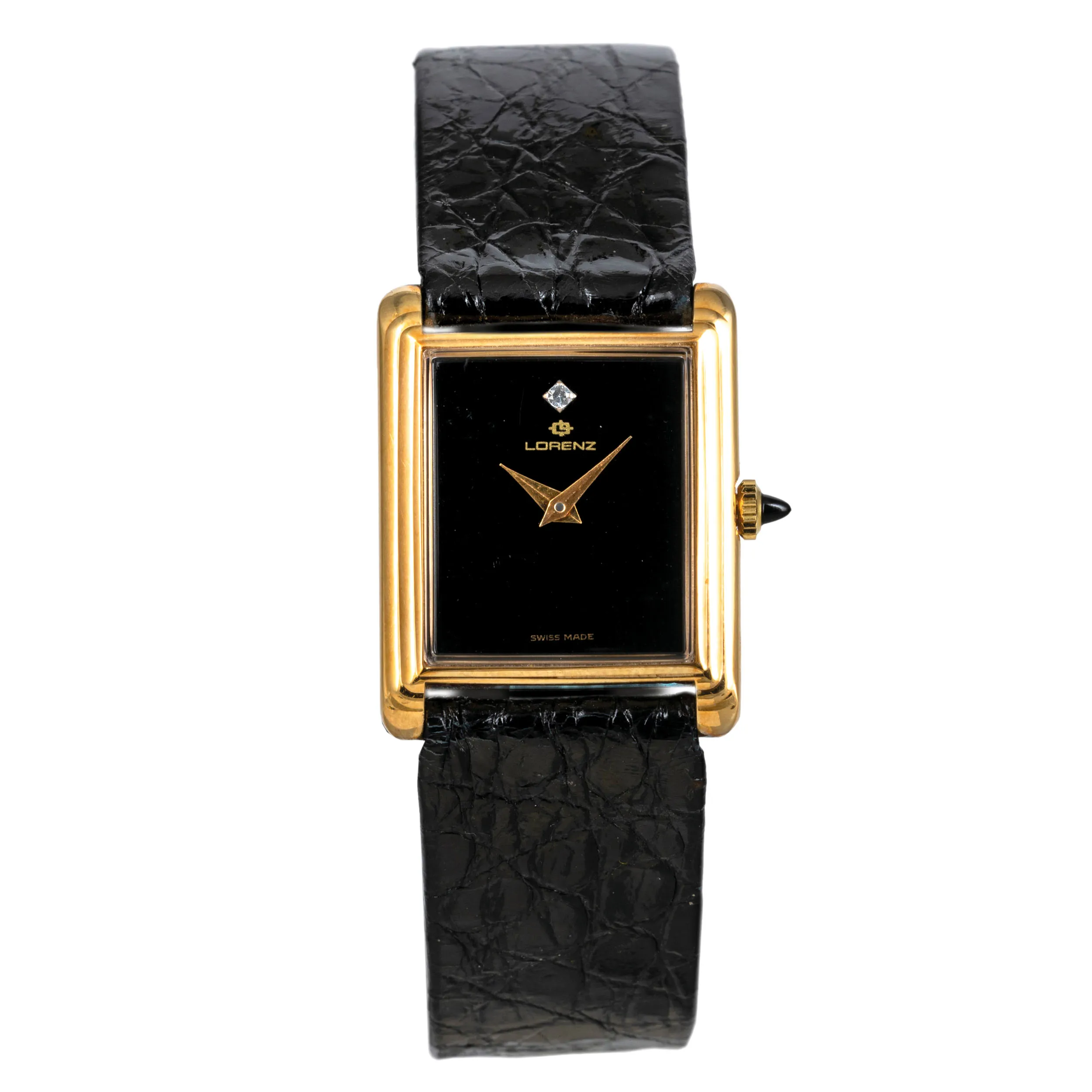 Lorenz 29mm Yellow gold Black