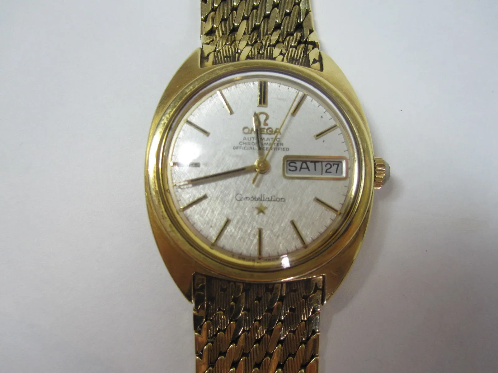 Omega Constellation 175mm Gilt-metal Silver