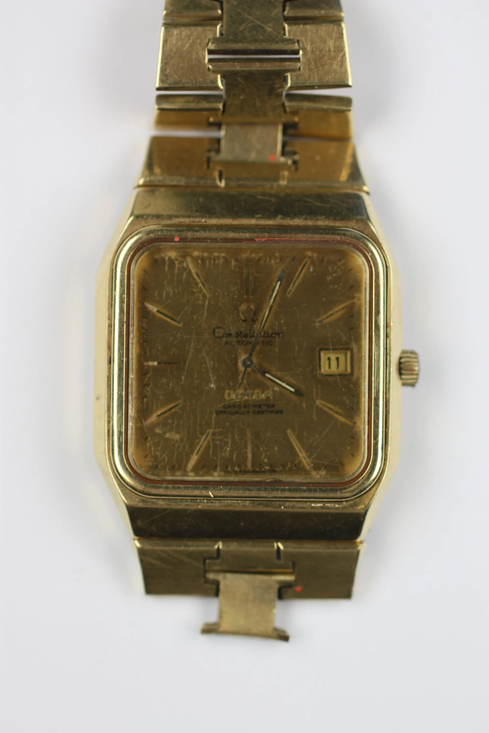 Omega Constellation Yellow gold Champagne