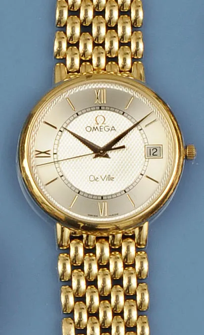 Omega De Ville 185mm Yellow gold Silver