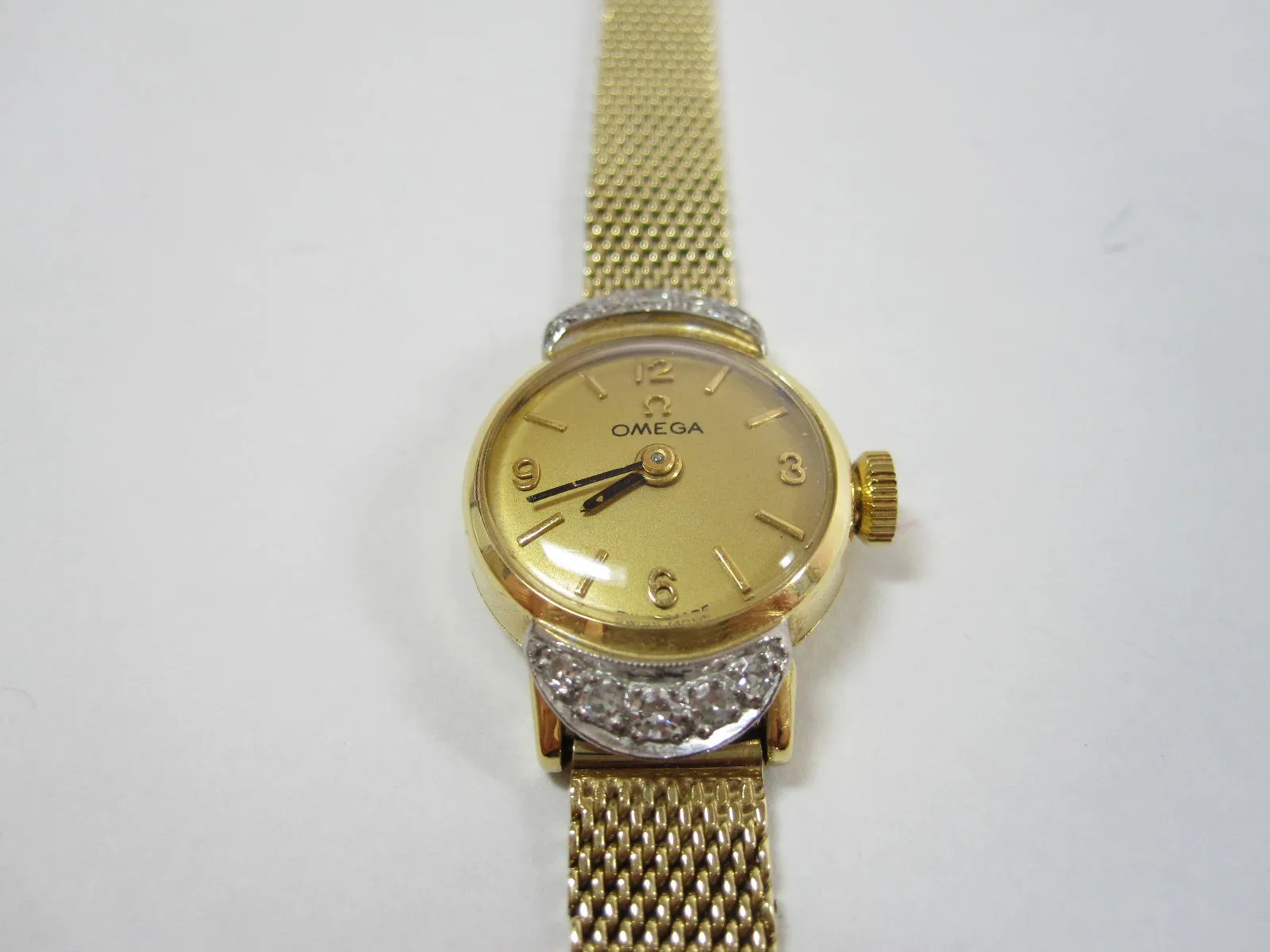 Omega 160mm Yellow gold Champagne