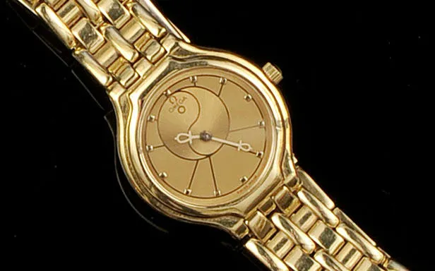 Omega Yellow gold Champagne