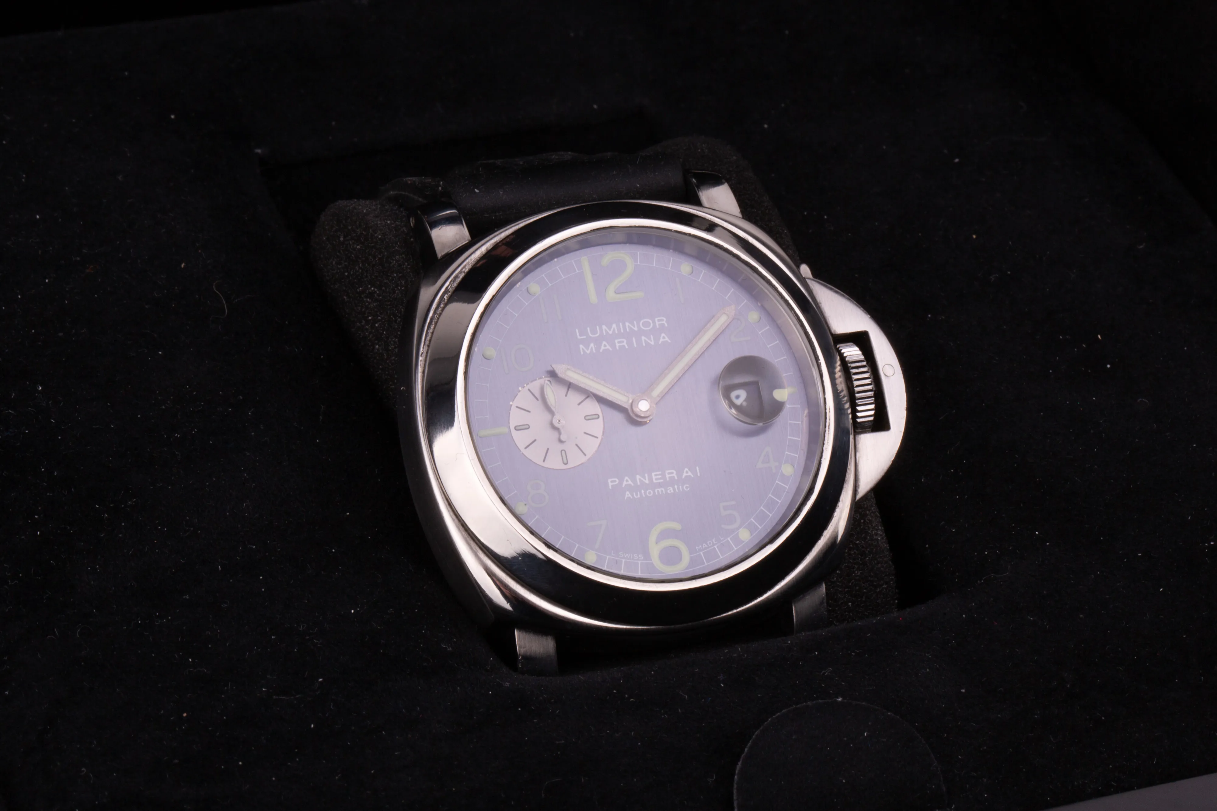 Panerai Luminor PAM 00086 44mm Stainless steel Blue 3