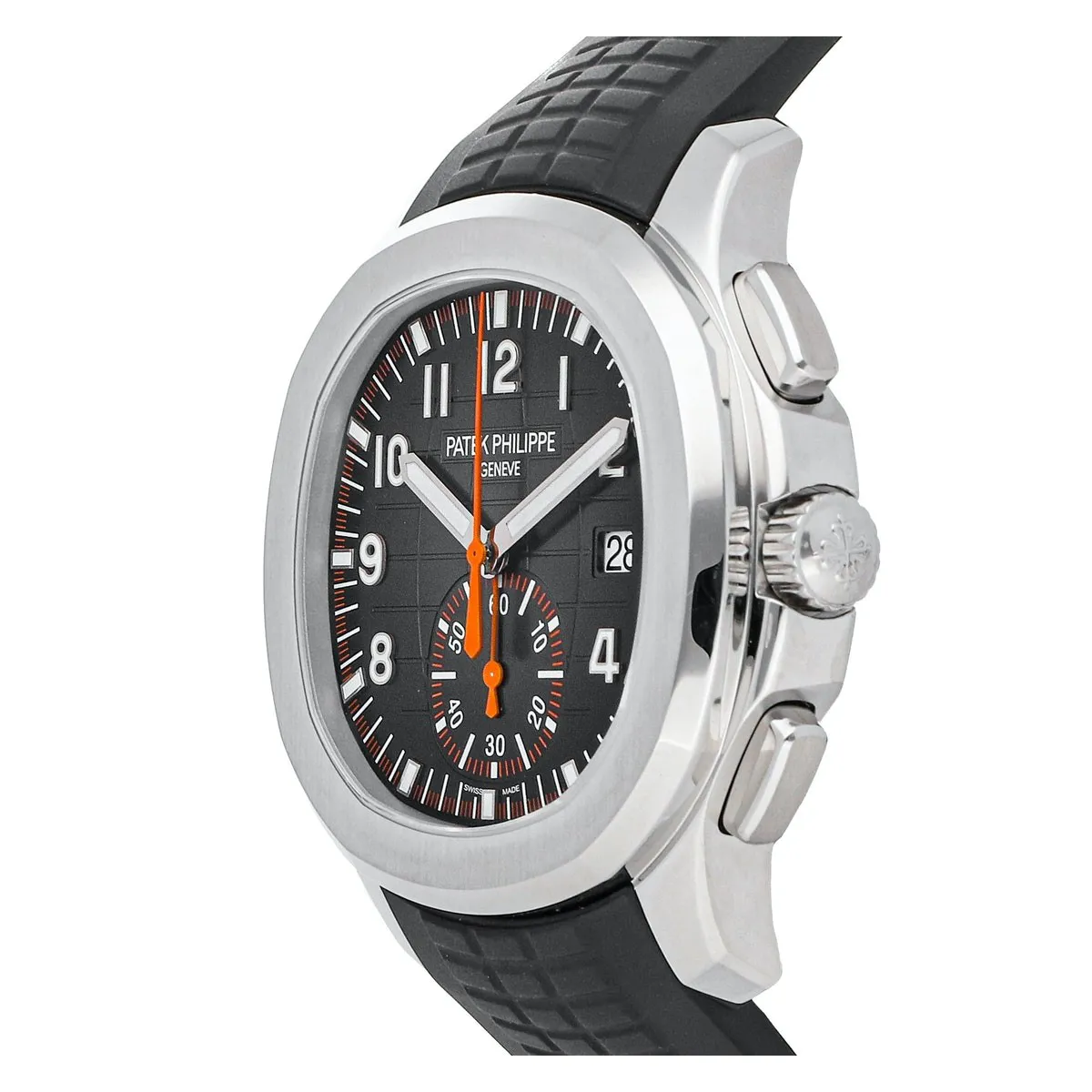 Patek Philippe Aquanaut 5968A 42.2mm Stainless steel Black 2