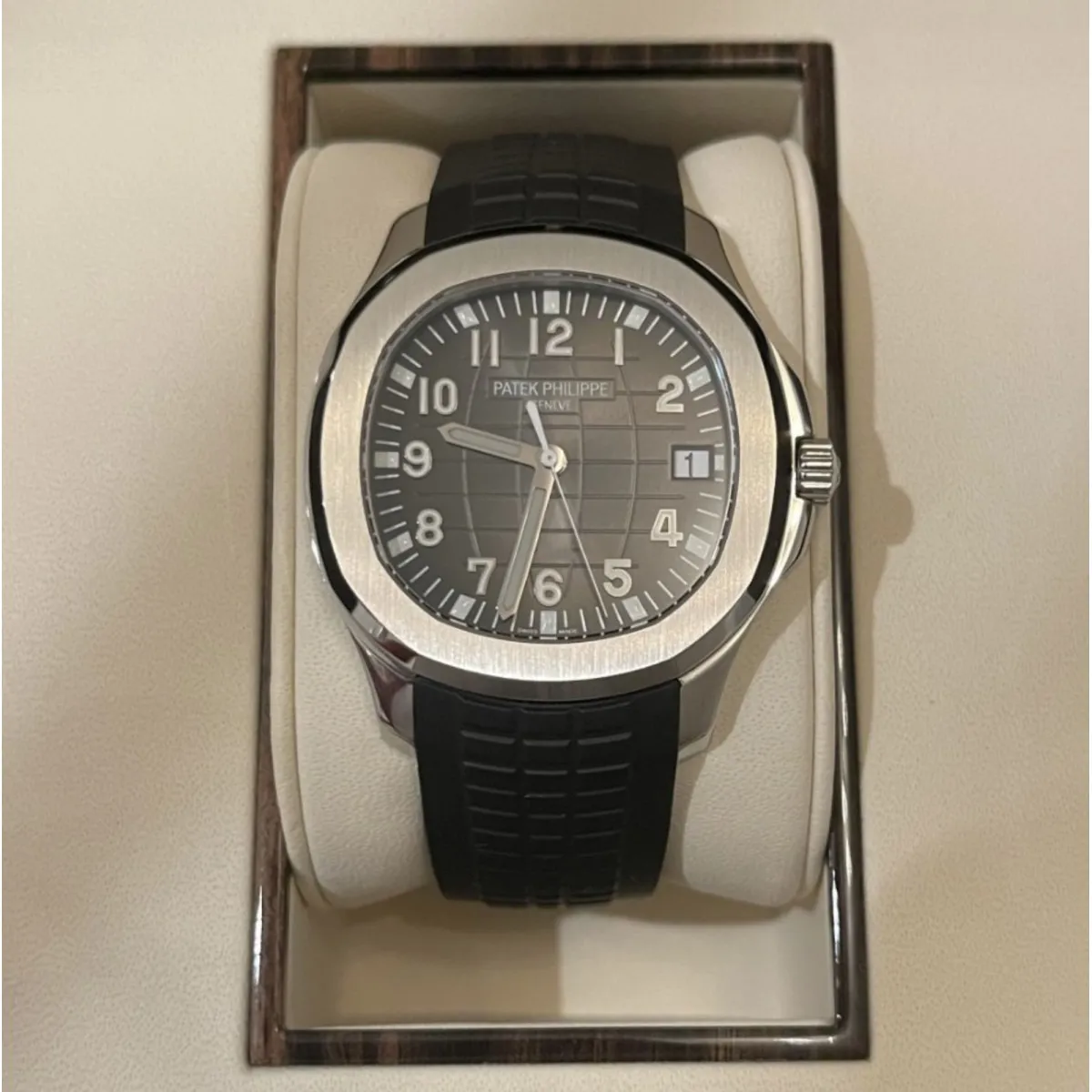 Patek Philippe Aquanaut 5167A Stainless steel Black