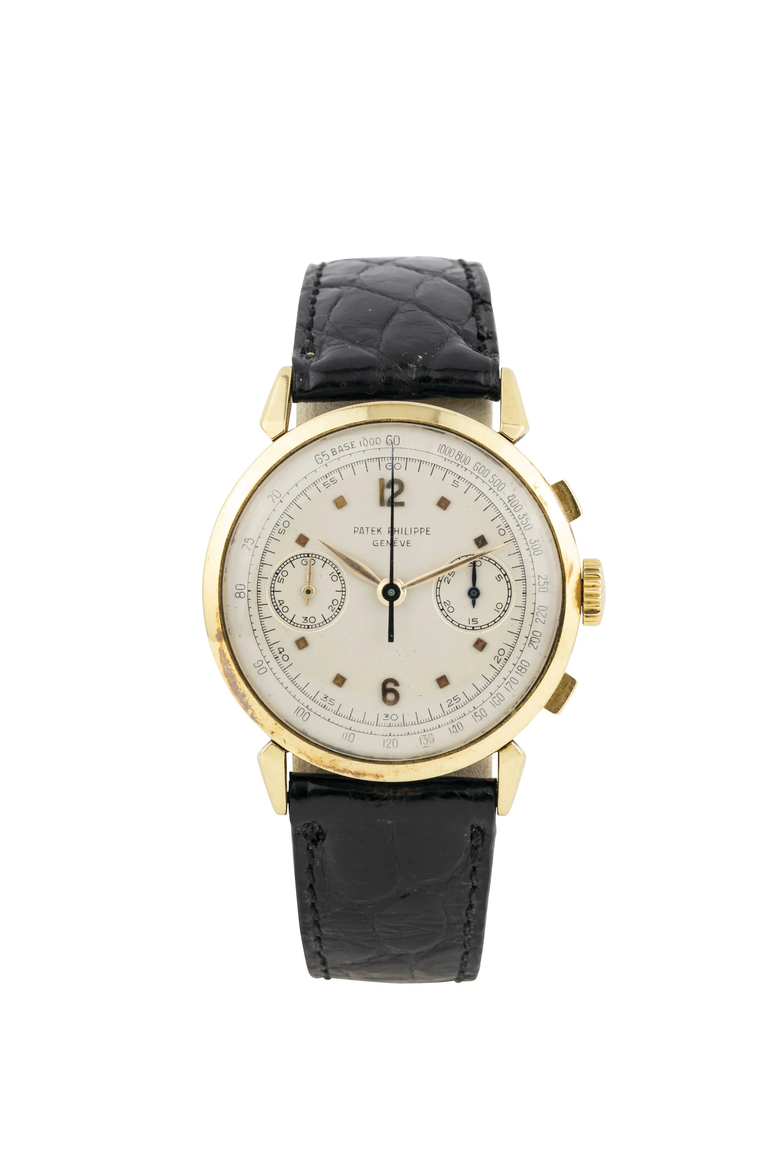 Patek Philippe Chronograph 1579 36mm Yellow gold White