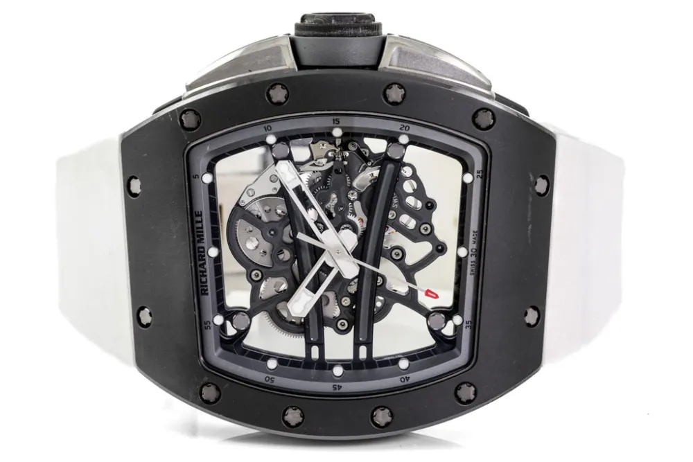 Richard Mille RM 061 RM61-01 CA-TZP 50mm Ceramic Black