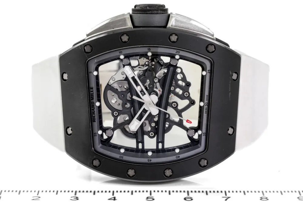 Richard Mille RM 061 RM61-01 CA-TZP 50mm Ceramic Black 1