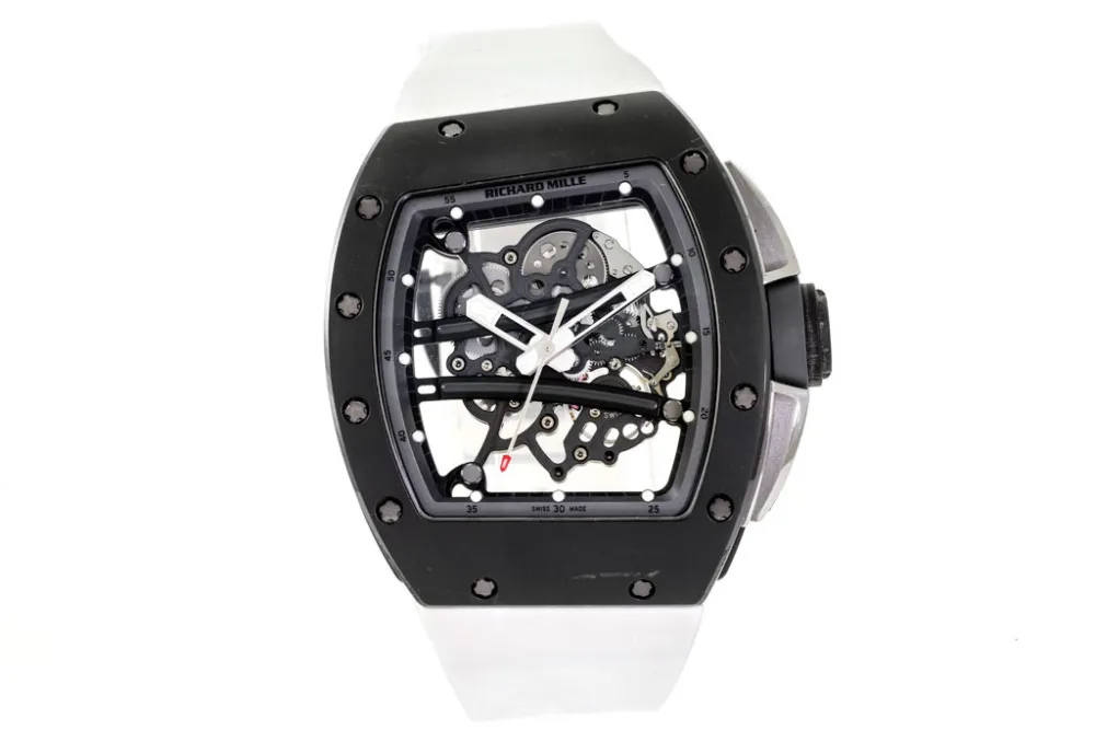 Richard Mille RM 061 RM61-01 CA-TZP 50mm Ceramic Black 3