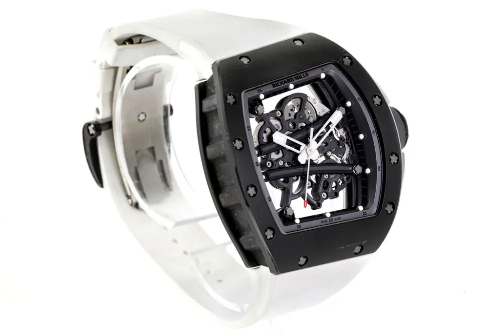 Richard Mille RM 061 RM61-01 CA-TZP 50mm Ceramic Black 4