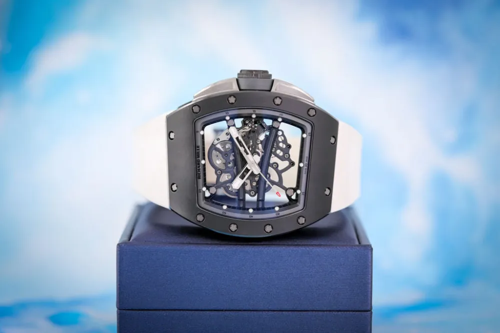 Richard Mille RM 061 RM61-01 CA-TZP 50mm Ceramic Black 5