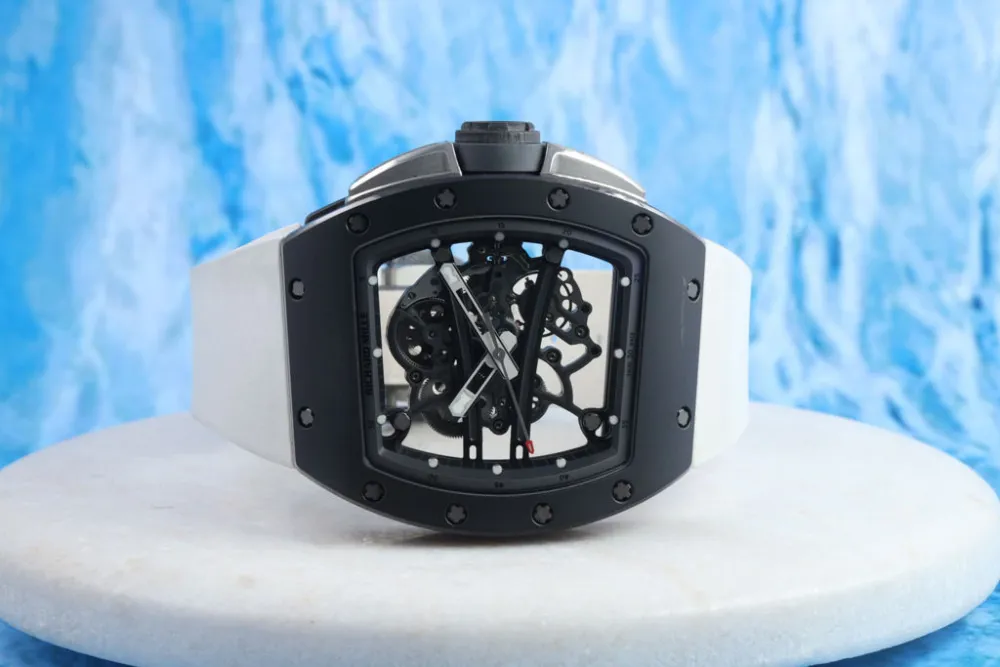 Richard Mille RM 061 RM61-01 CA-TZP 50mm Ceramic Black 6