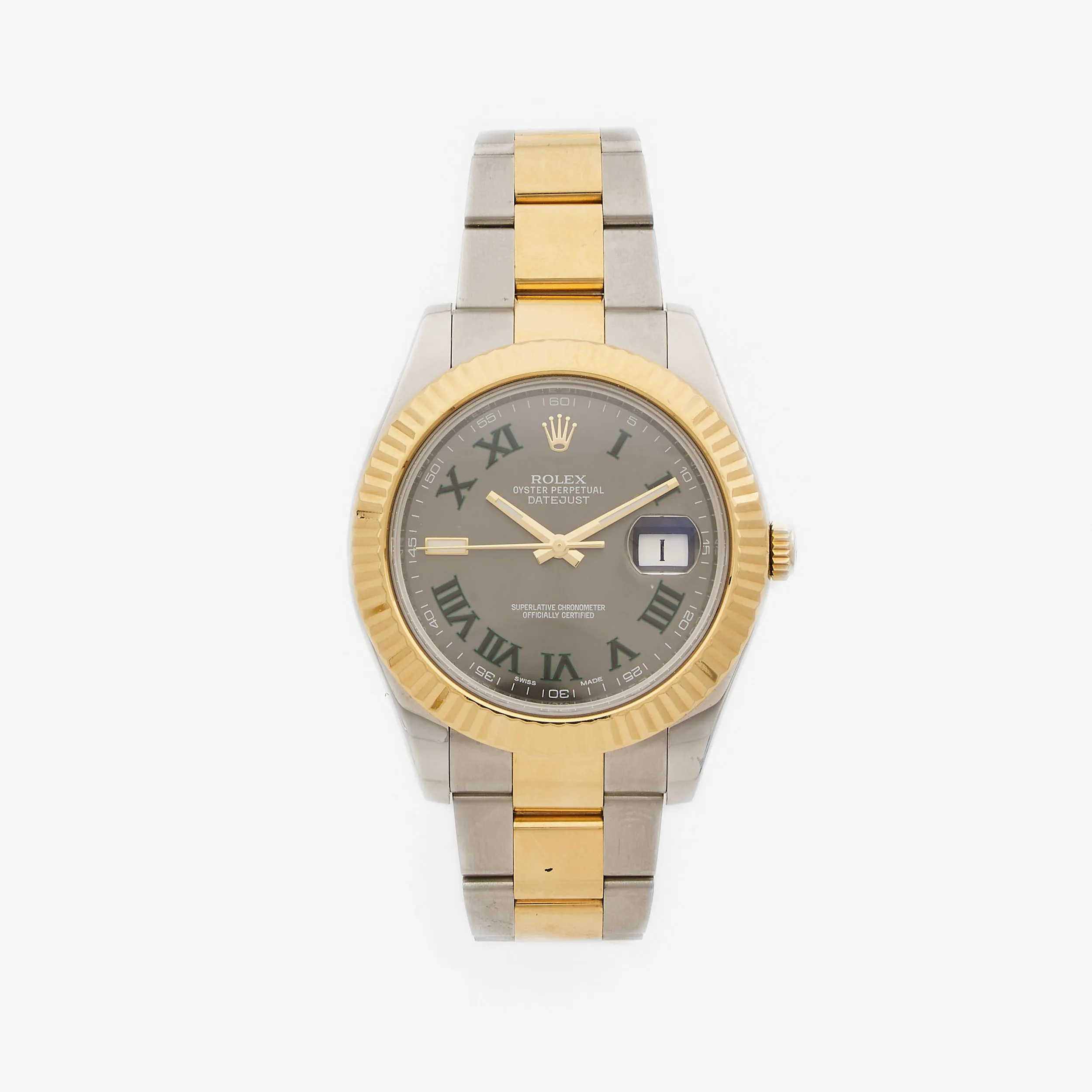 Rolex Datejust 41 126331 41mm Yellow gold and Stainless steel Gray