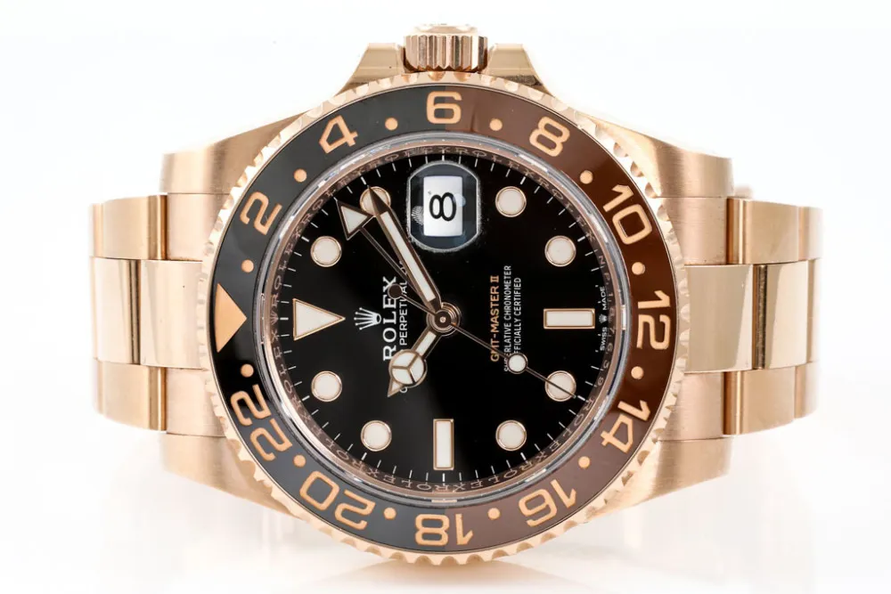 Rolex GMT-Master II 126715 40mm Rose gold Black