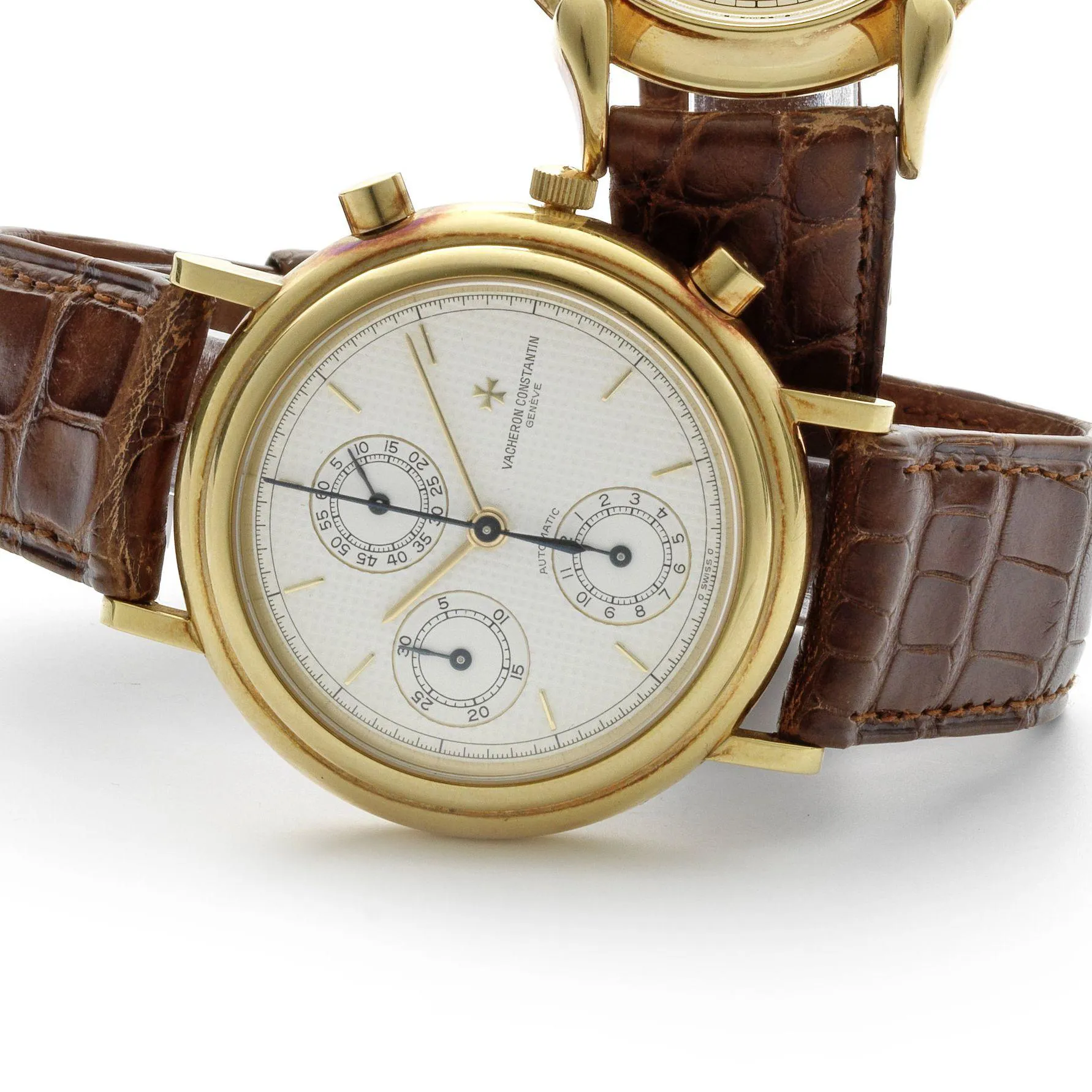 Vacheron Constantin 47001 37mm Yellow gold Guilloché Silver