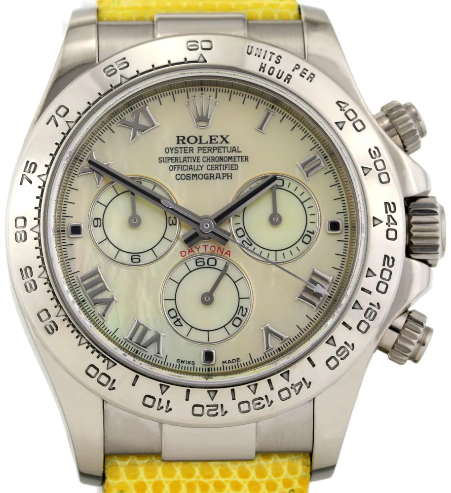 Rolex Daytona 116509 40mm White gold 1