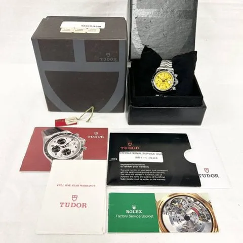 Tudor Tiger Prince Date 79260 39mm Steel Yellow