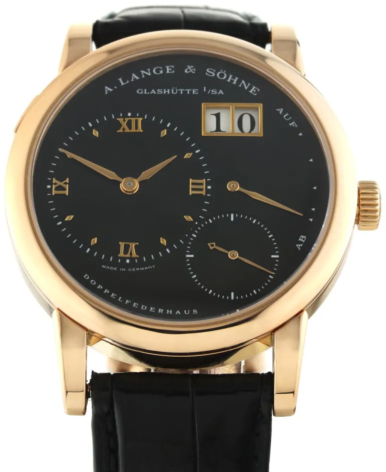 A. Lange & Söhne Lange 1 101.031 38mm Rose gold Black