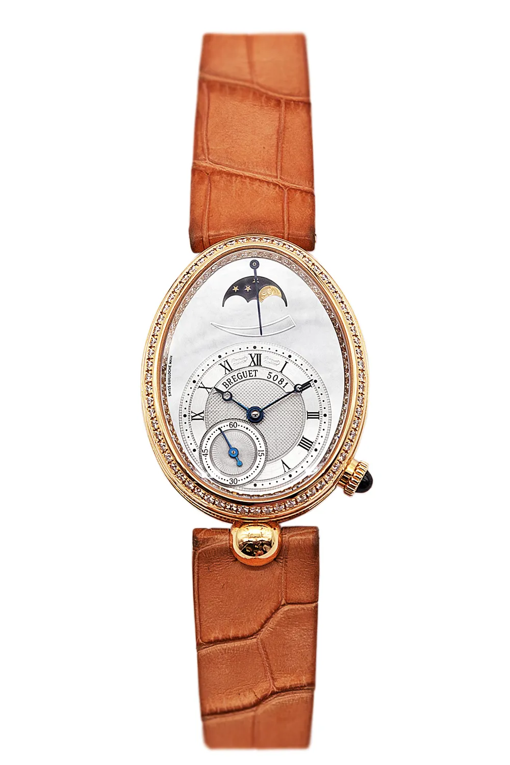 Breguet Reine de Naples 8908BA/W2/864D00D 36.5mm Yellow gold Mother-of-pearl