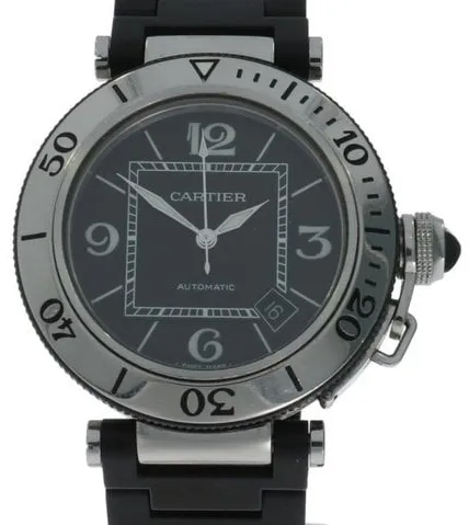 Cartier Pasha W31077U2 40mm Steel Black