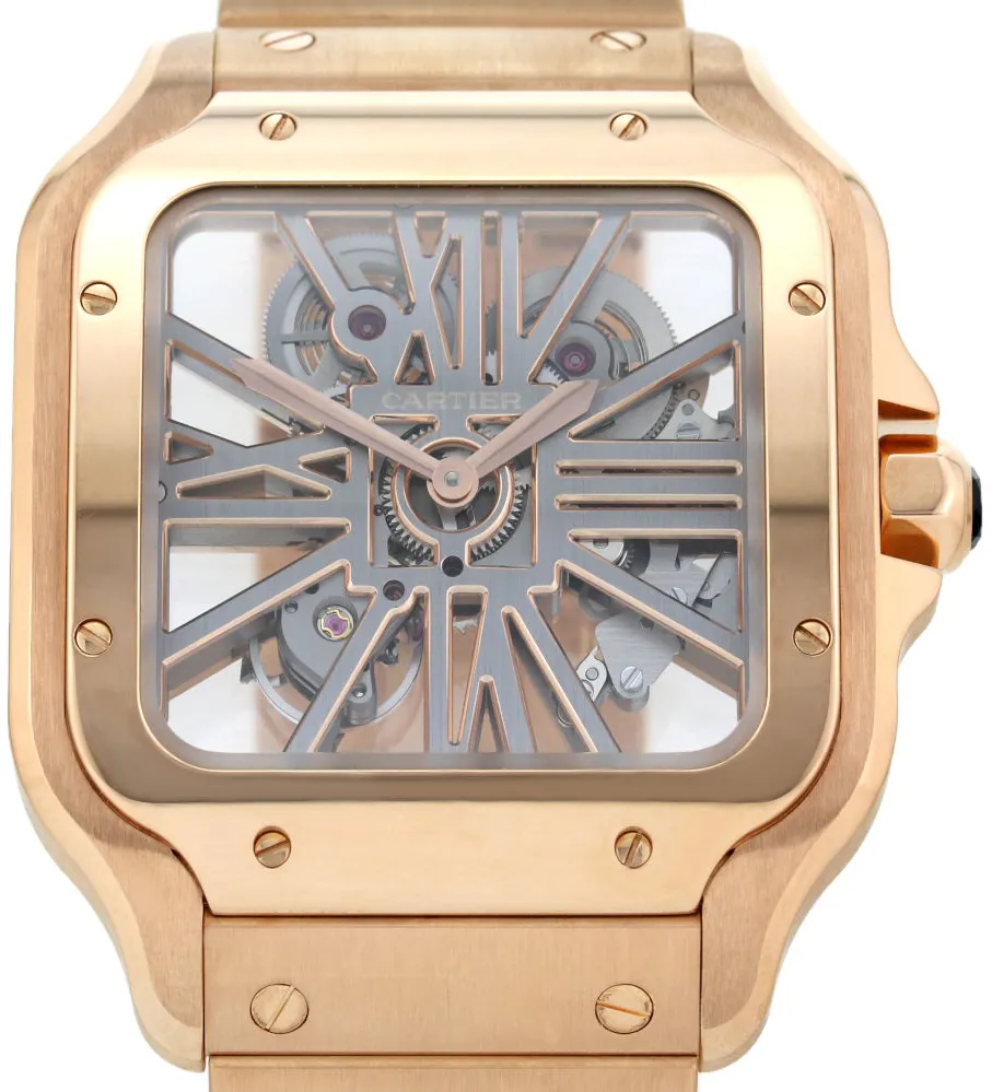 Cartier Santos WHSA0016 40mm Rose gold 1