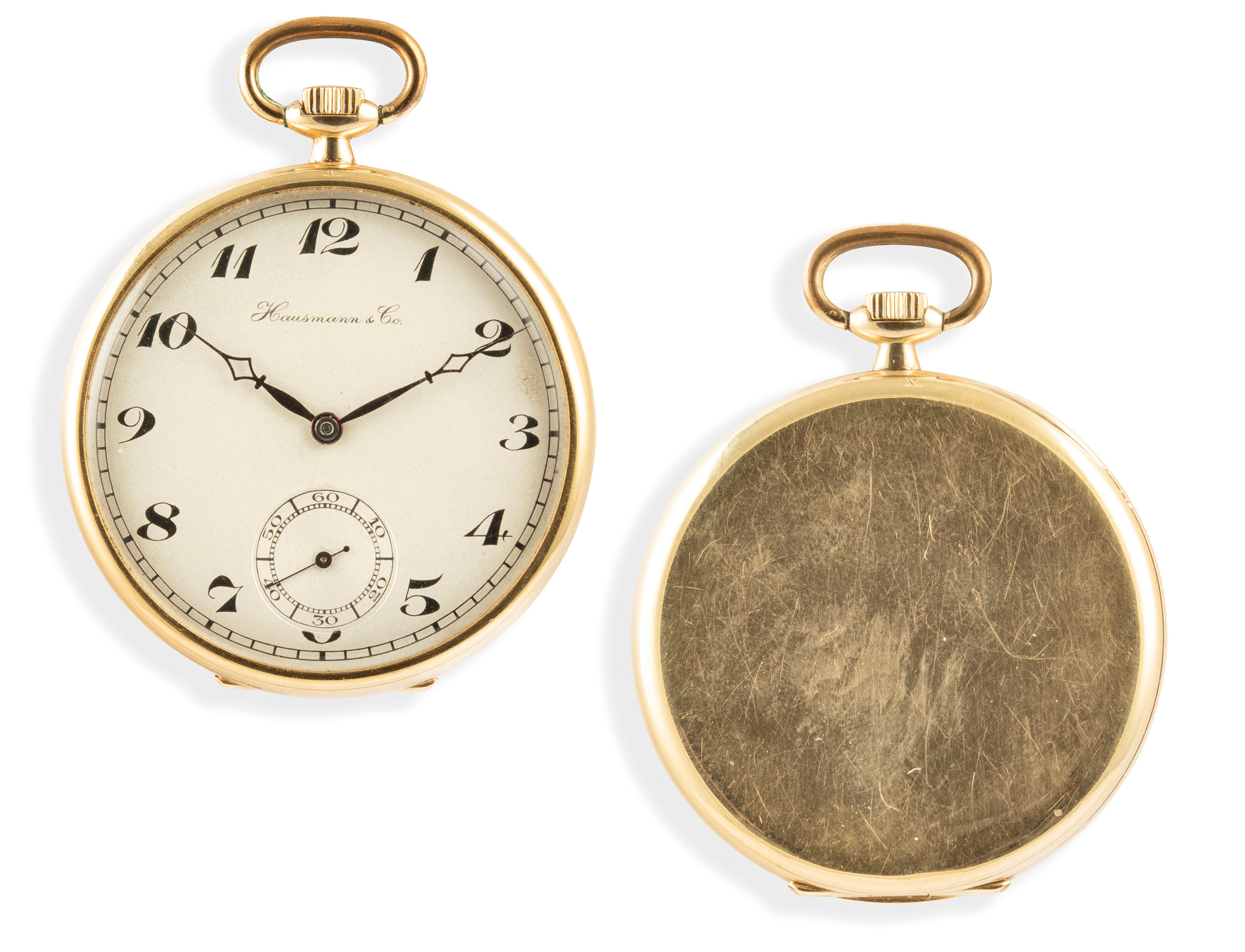 Watch Hausmann Orologio Hausmann Yellow Gold And 18k Yellow Gold