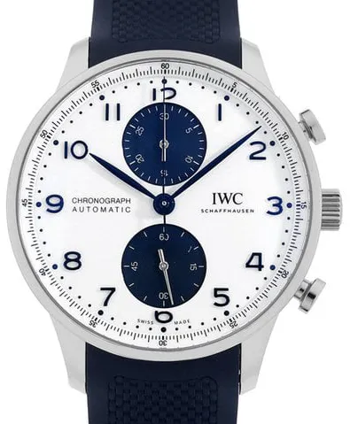 IWC Portugieser IW3716-20 41mm Steel White