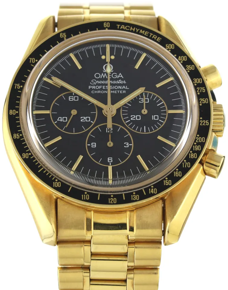 Omega Speedmaster Moonwatch 3194.50.00 42mm Yellow gold Black