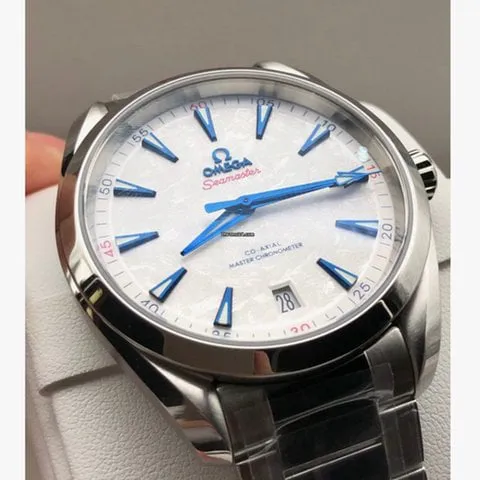 Omega Aqua Terra 522.10.41.21.04.001 41mm Stainless steel White