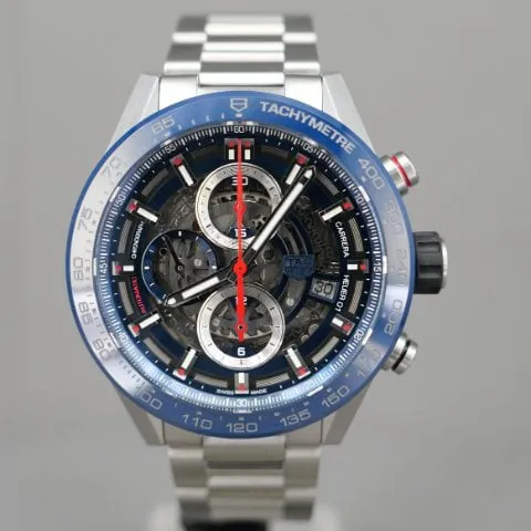 TAG Heuer Carrera CAR201T.BA0766 43mm Stainless steel Skeleton