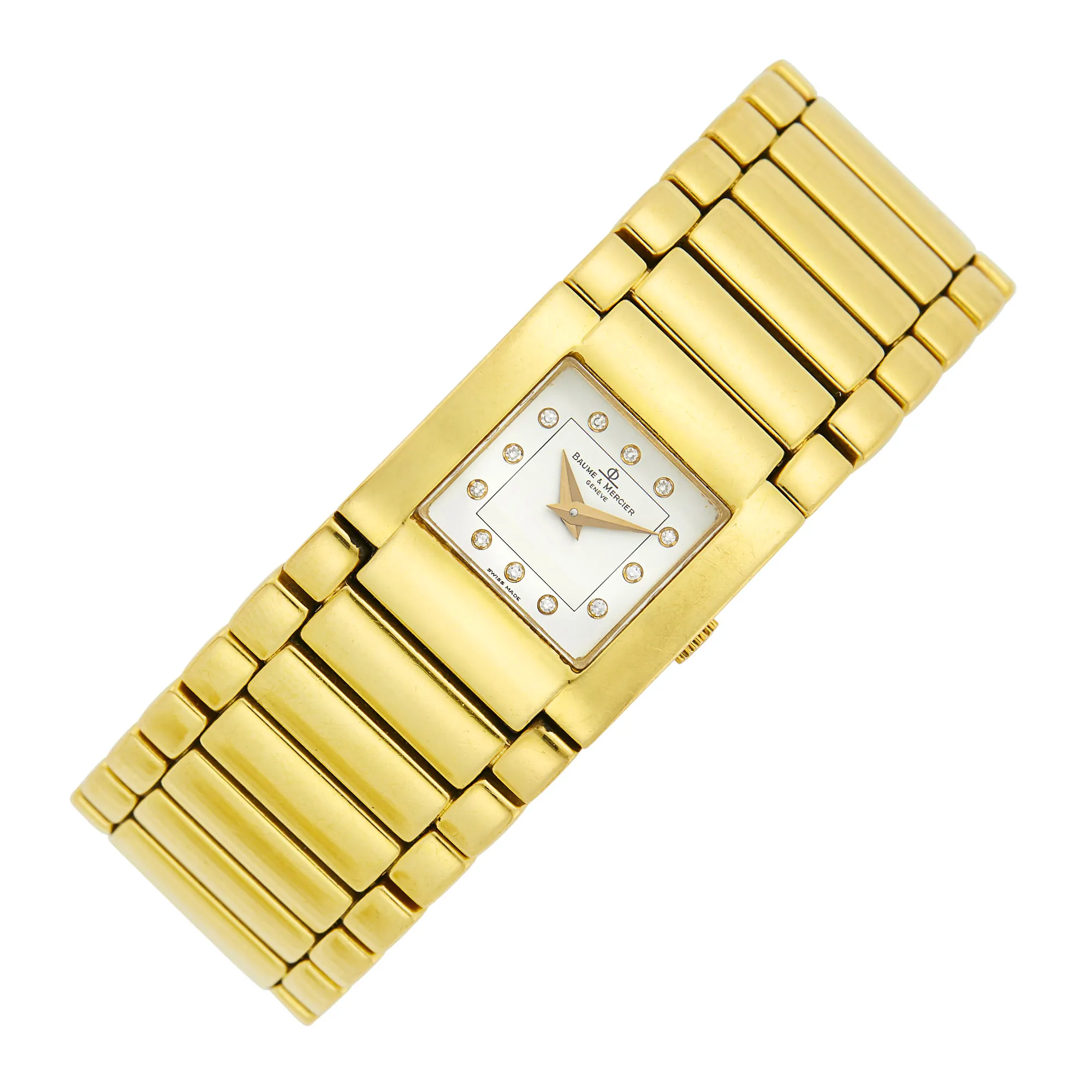 Baume & Mercier Catwalk 21mm Yellow gold Silver