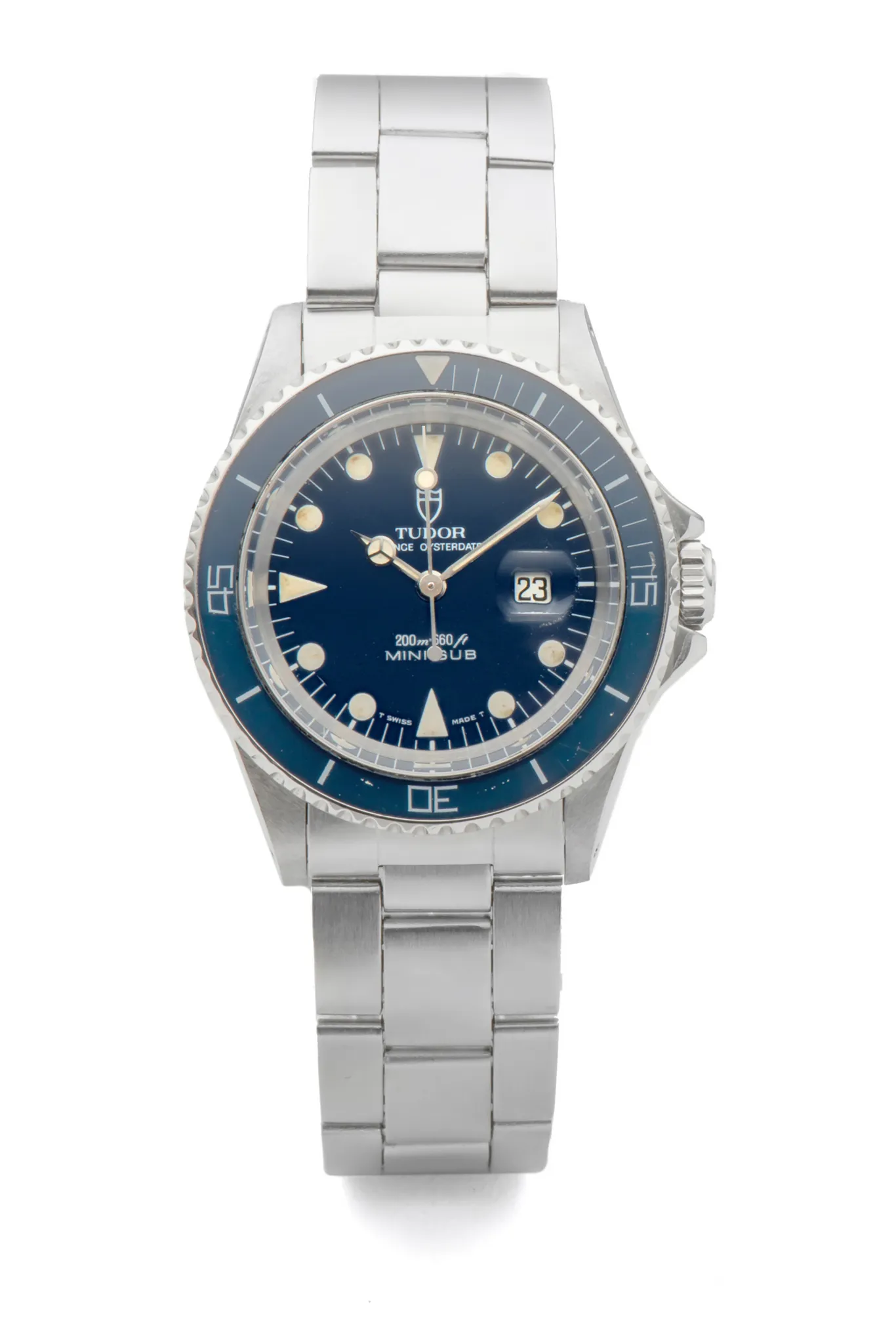 Tudor Submariner 73090 33mm Stainless steel Blue