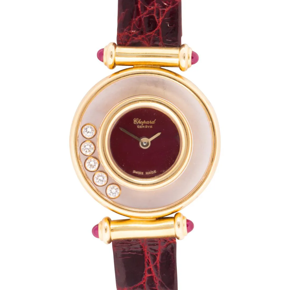 Chopard Happy Diamonds 20/4780-21 26mm Yellow gold Red