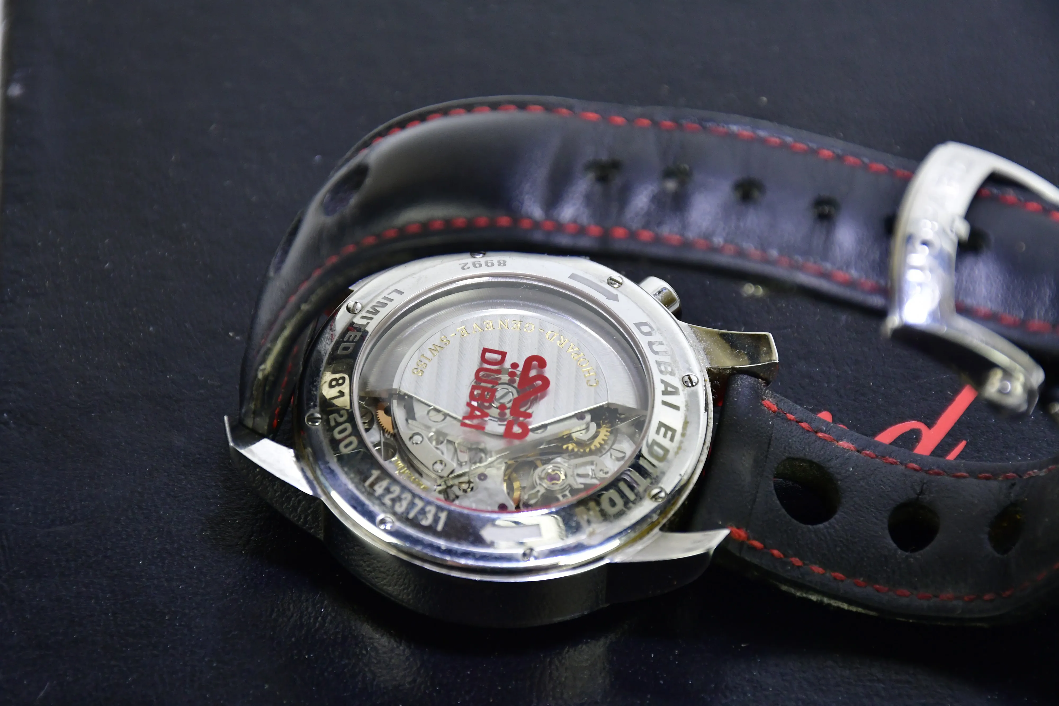 Chopard Mille Miglia nullmm Stainless steel Red 3