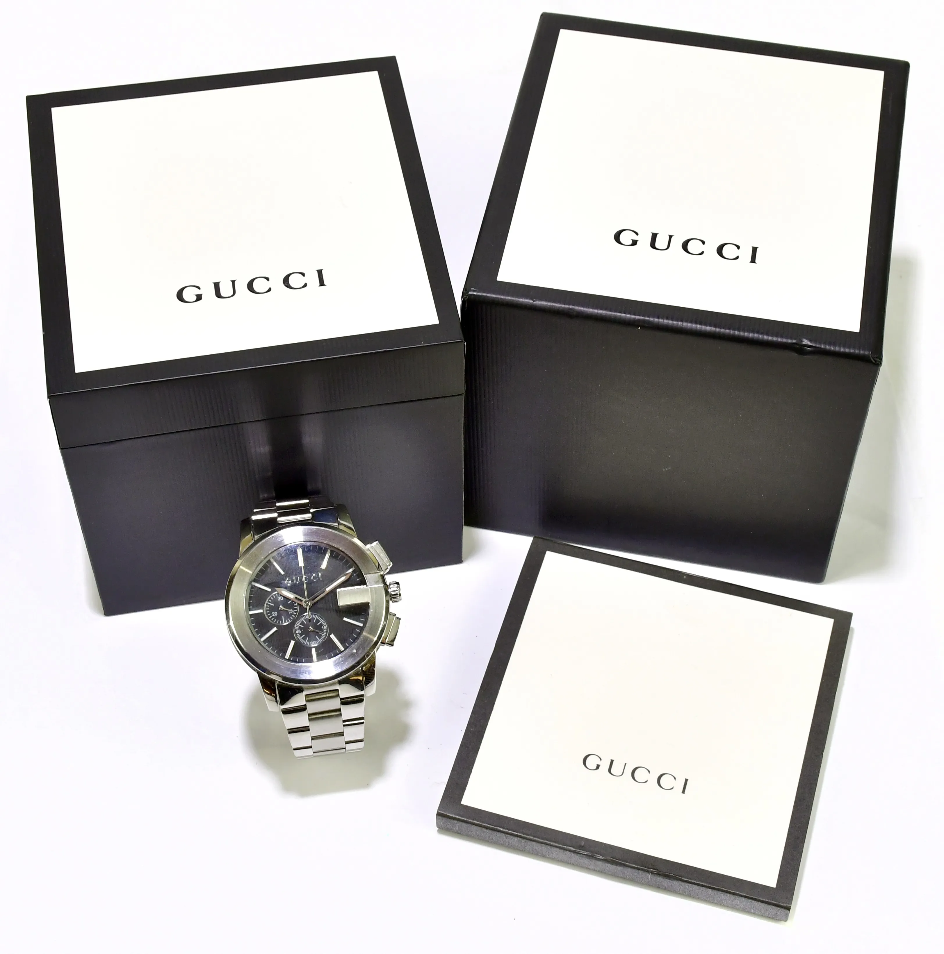 Gucci Stainless steel Black