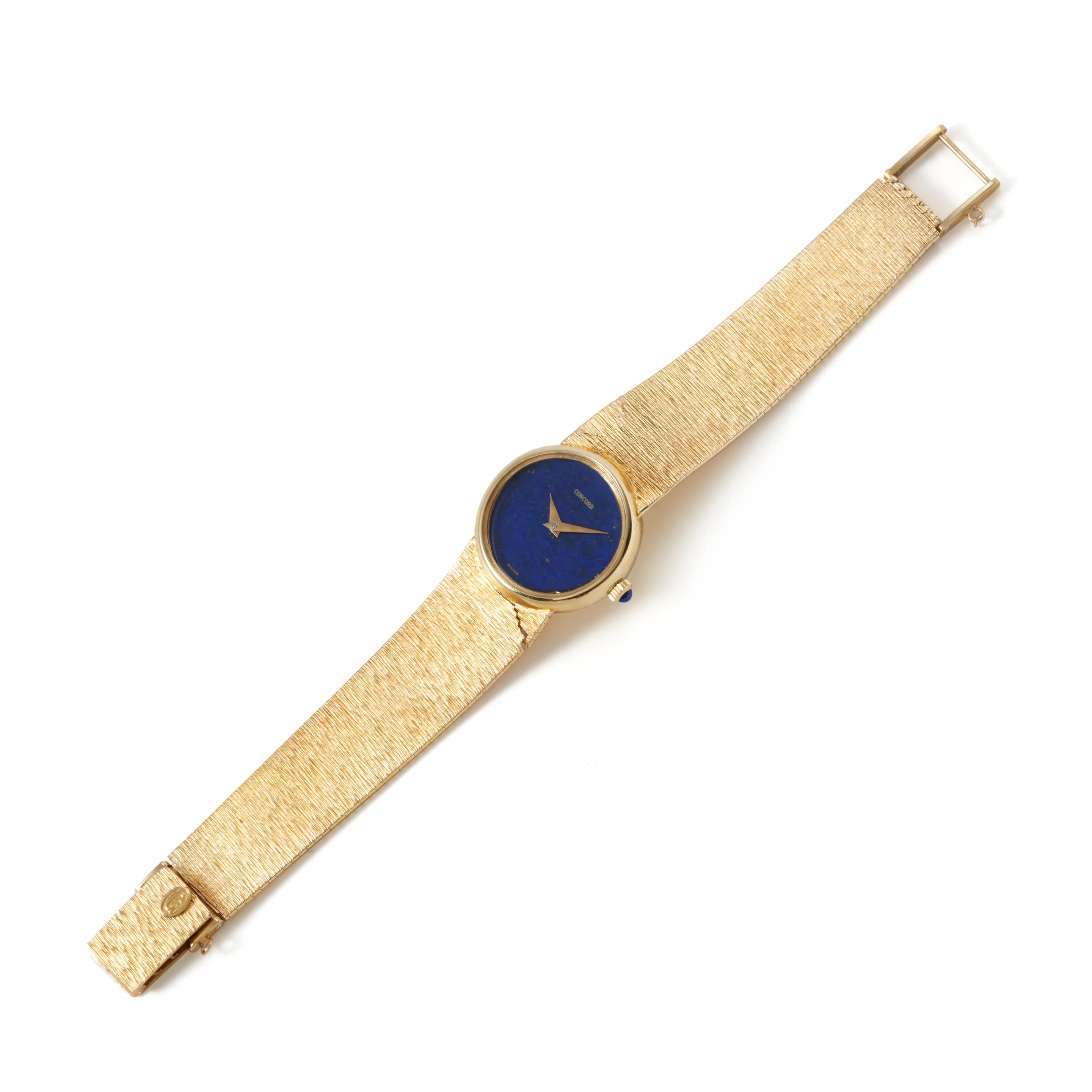 Concord 24mm Yellow gold Lapis lazuli